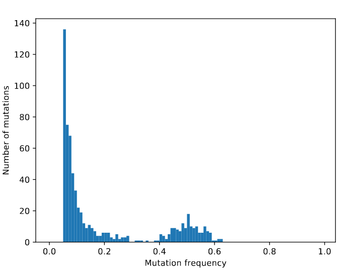 Whole tumour histogram